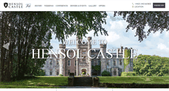 Desktop Screenshot of hensolcastle.com